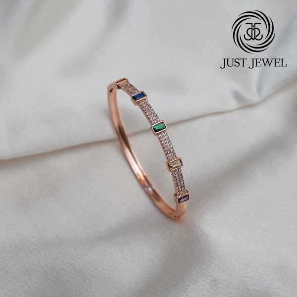Multi Colour Stone and Diamond Design By Just Jewel