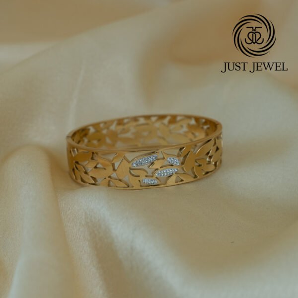 Leaf Design With Diamond By Just Jewel - Image 3