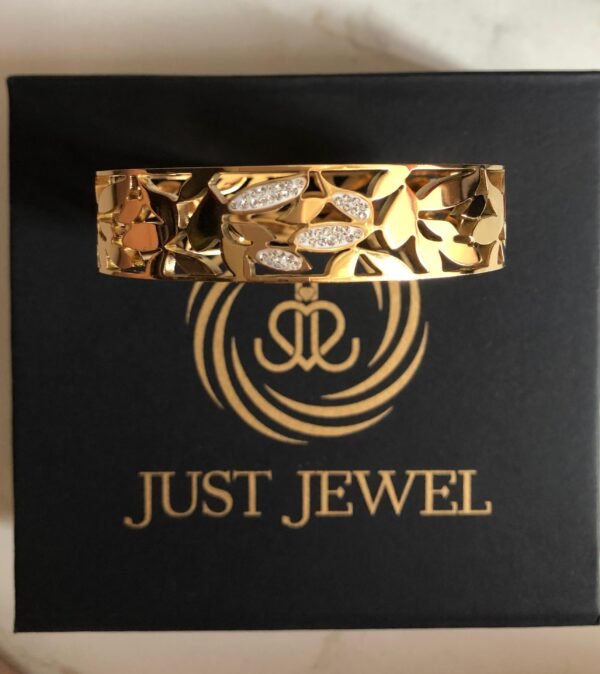 Leaf Design With Diamond By Just Jewel - Image 2
