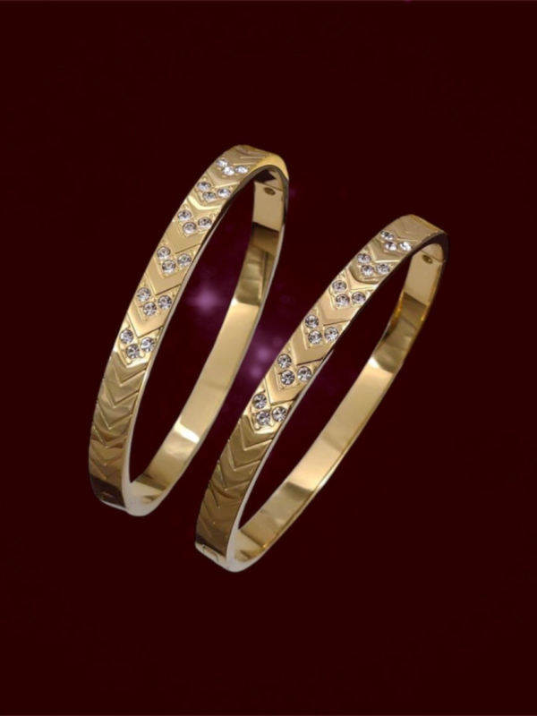 Simple design of Diamonds Bracelet By Just Jewel - Image 3