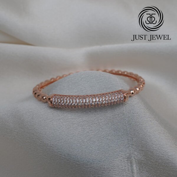 Textured Sparkle Bracelet By Just Jewel - Image 2