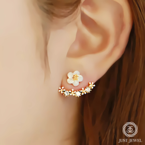 Flower Shape Ear Studs