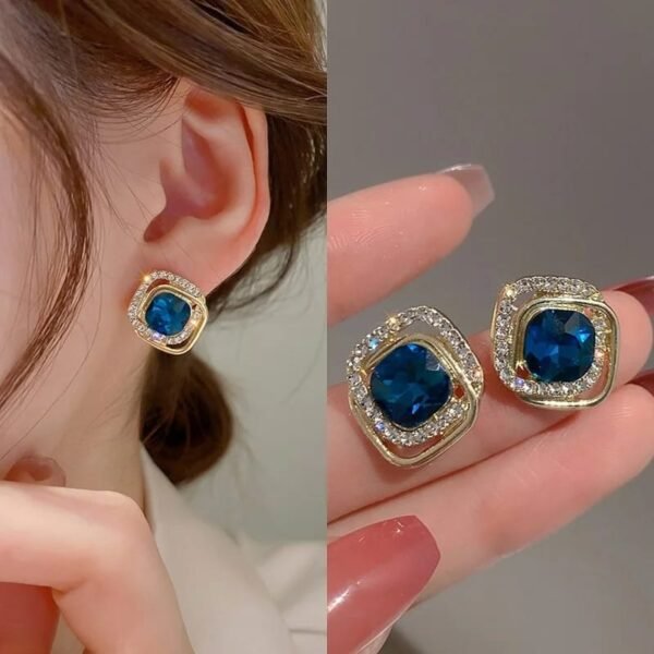 Double Layer Ear Studs - Image 2