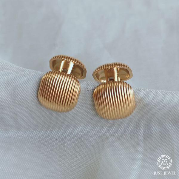 Textured Gold Cufflinks