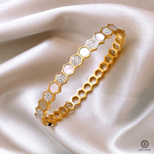 Hexagonal Openable Bracelet By Just Jewel