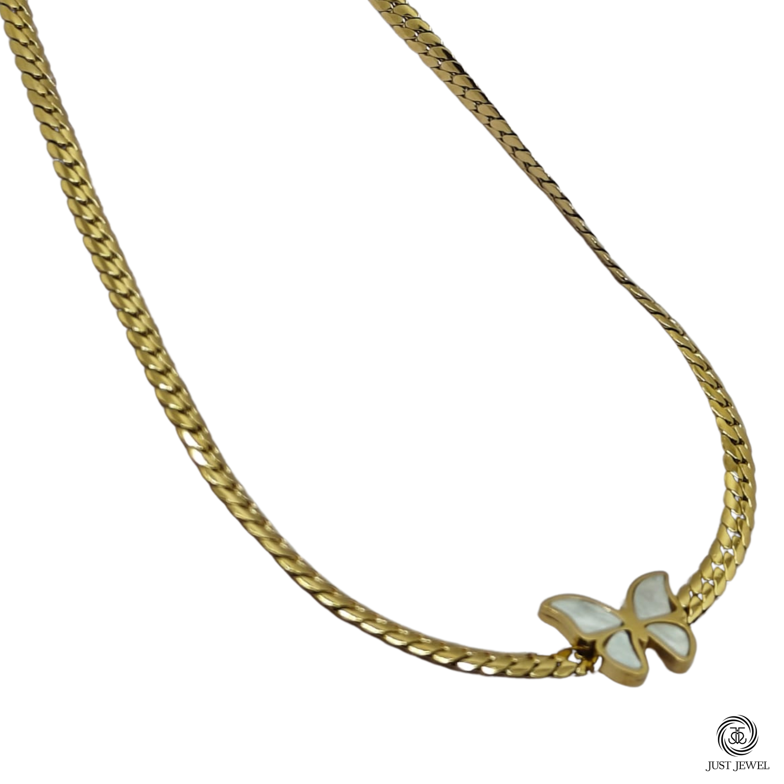 Butterfly Grace Choker Necklace By Just Jewel