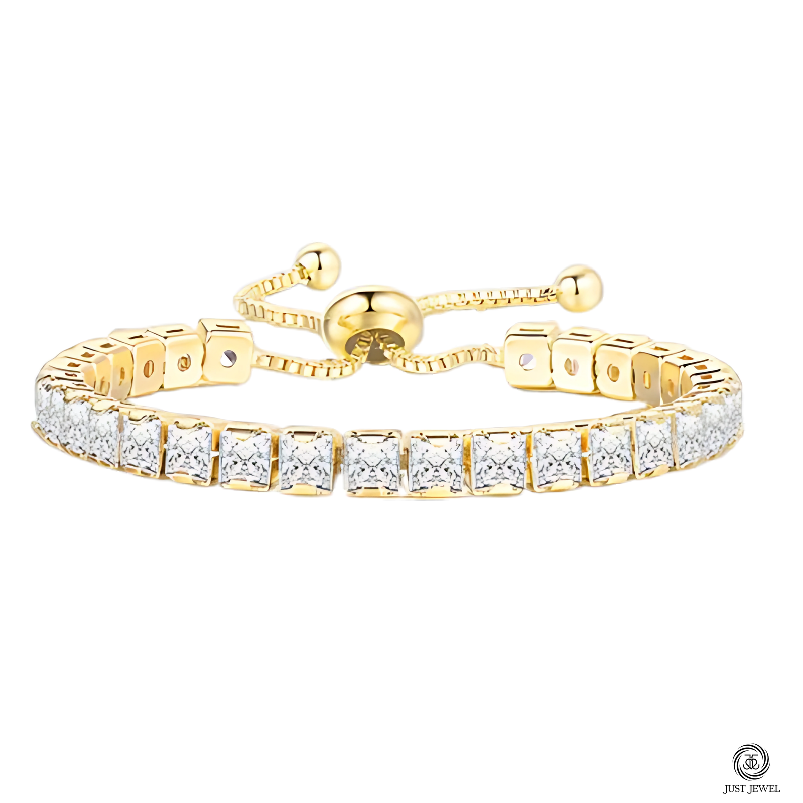 Golden Glimmer Bracelet By Just Jewel