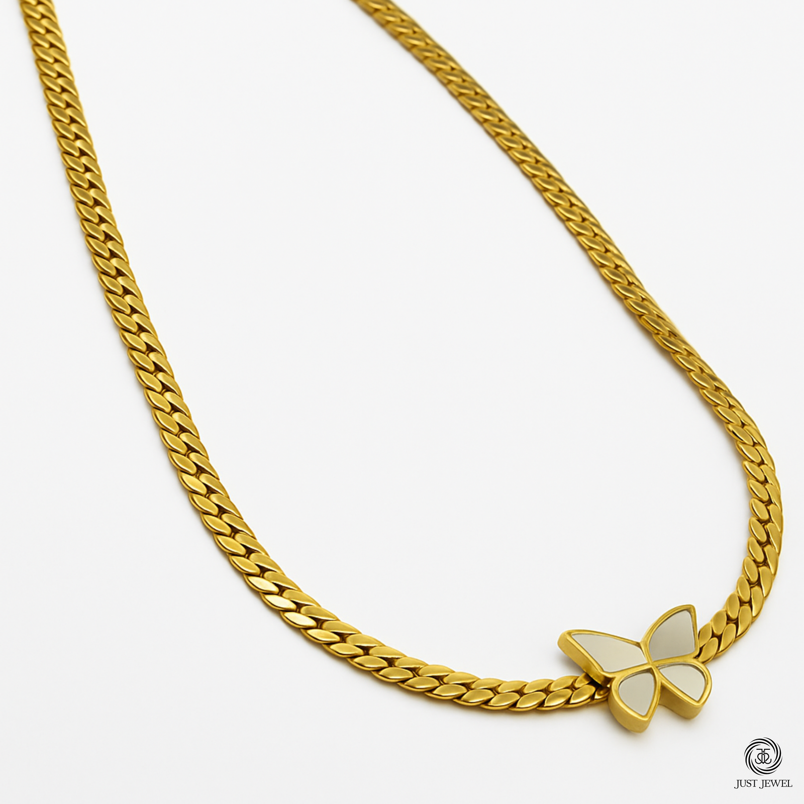 Butterfly Grace Choker Necklace By Just Jewel