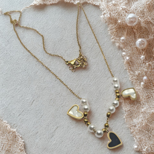 Pearl Amour Necklace By Just Jewel - Image 2