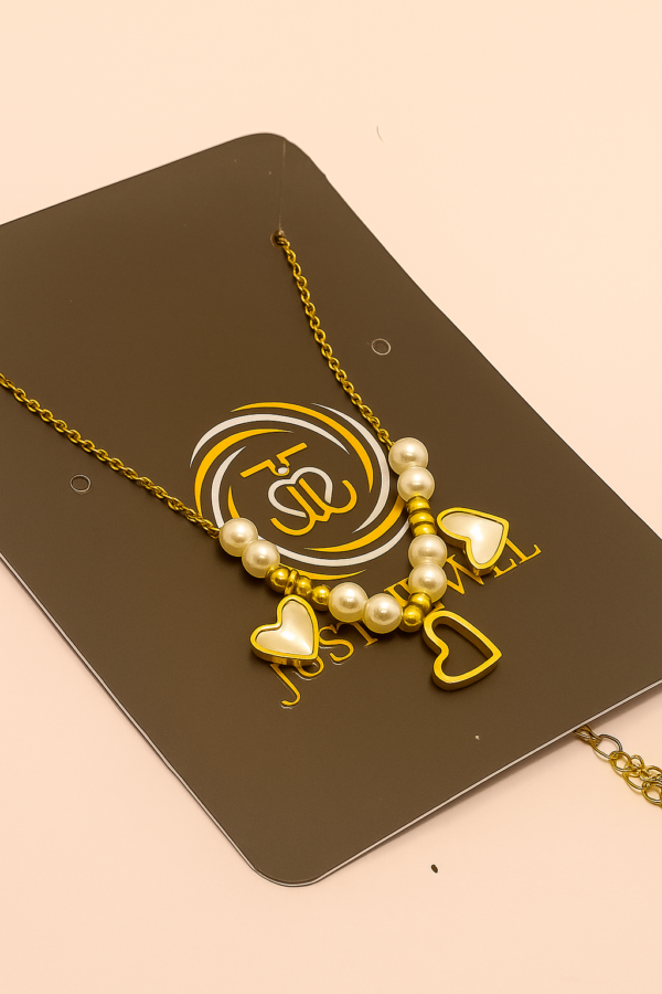 Pearl Amour Necklace By Just Jewel - Image 4
