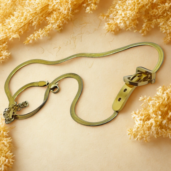 Bold Link Luxe Necklace By Just Jewel - Image 2