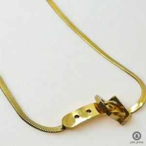 Bold Link Luxe Necklace By Just Jewel