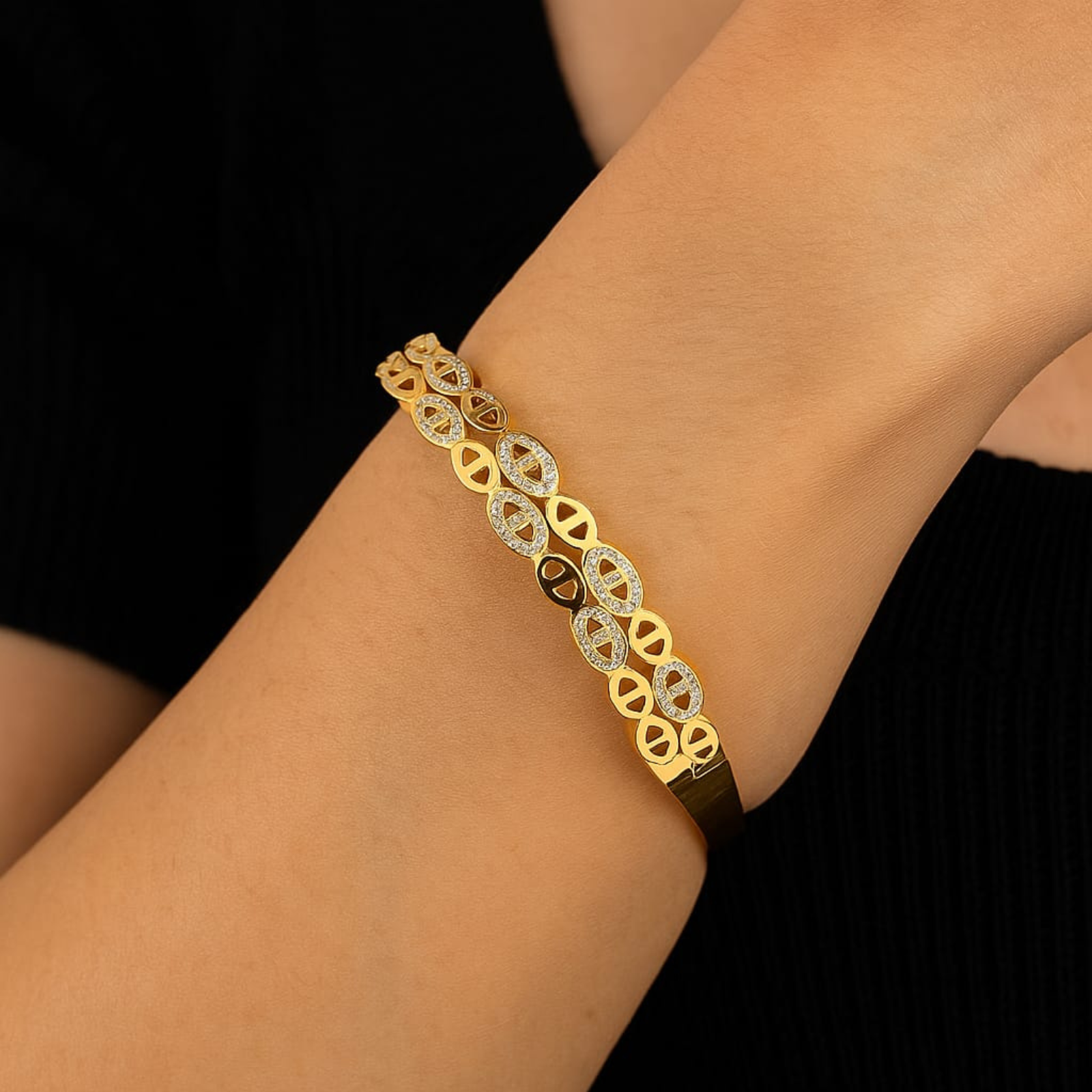 Elegance Link Bracelet for Women By Just Jewel