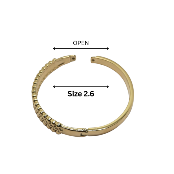 Golden Crown Kada By Just Jewel - Image 2