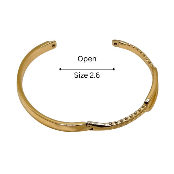 Royal Edge Kada Bracelet By Just Jewel - Image 3
