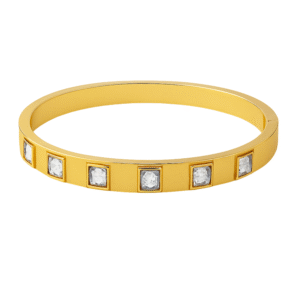 “Regalia Square: The Crownline Bangle" By Just Jewel