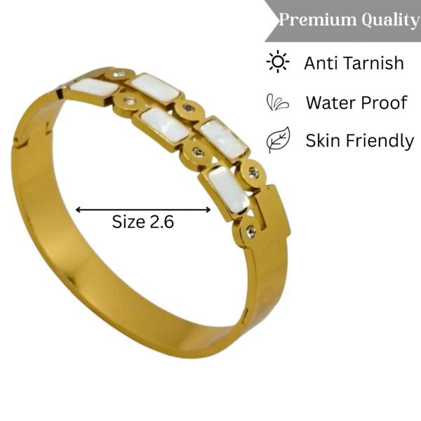 Eterna Luxe Dual Row Kada By Just Jewel - Image 3
