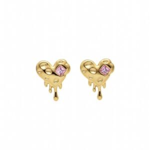 abstract-molten-gold-heart-studs-just-jewel