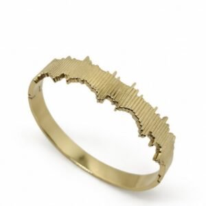 The-Sonic-Wave-18K-Gold-Plated-Wavy-Gold-Kada-Anti-Tarnish