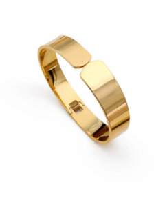 Celestial Starburst – Premium 18K Gold Plated Sparkle Kada (Size 2.6) | Anti-Tarnish Jewelry