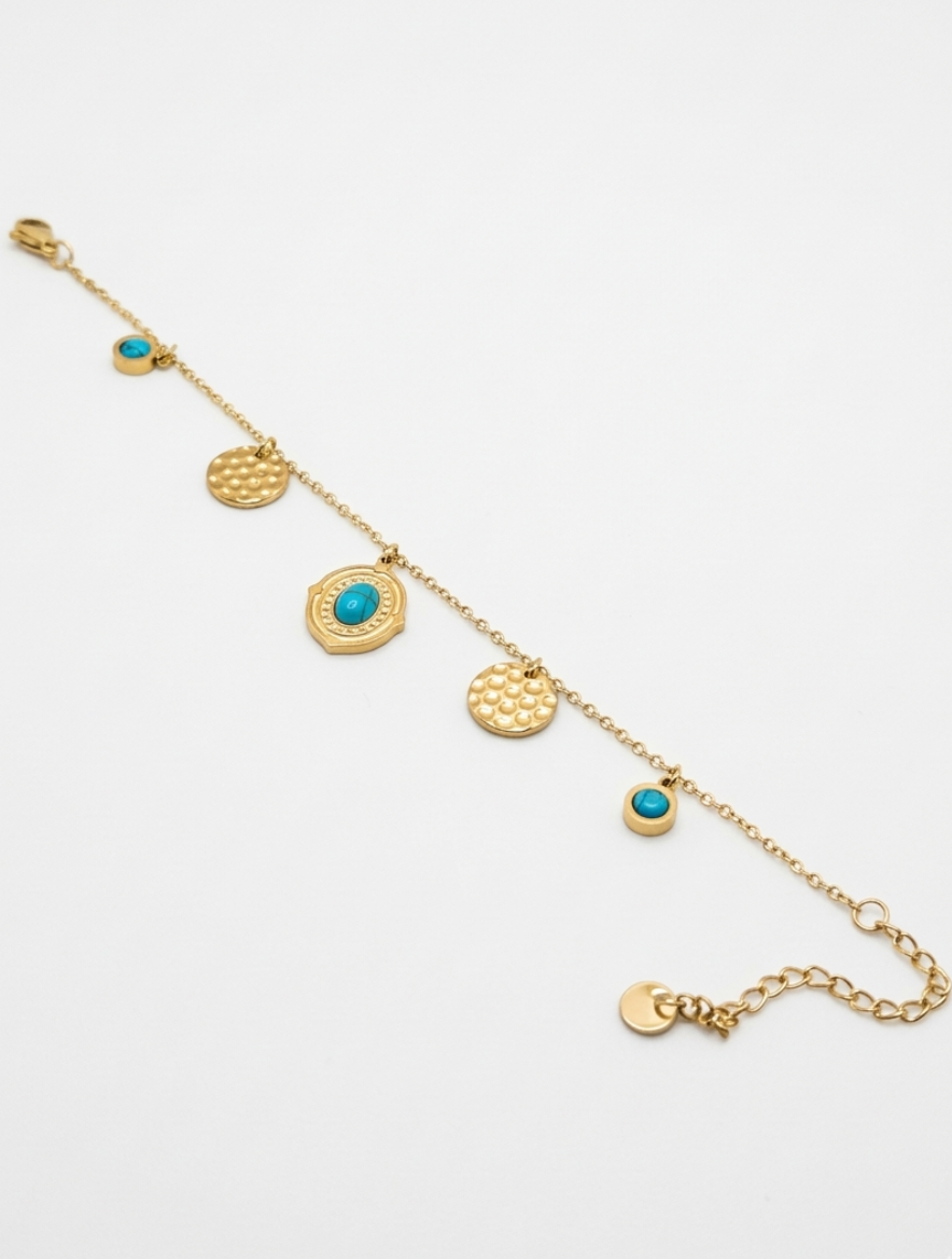 18K-gold-plated-turquoise-multi-charm-bracelet-anti-tarnish-jewelry-just-jewel